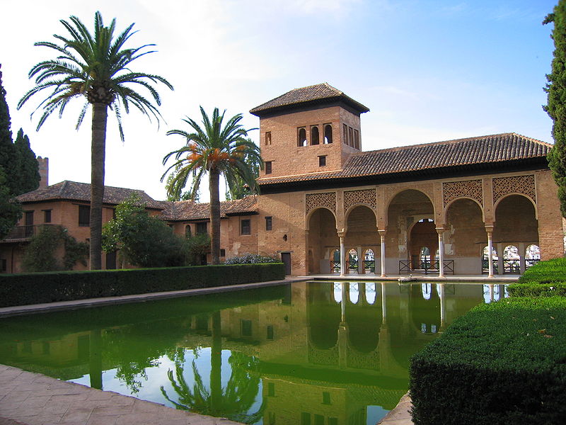 palacio del portico alhambra