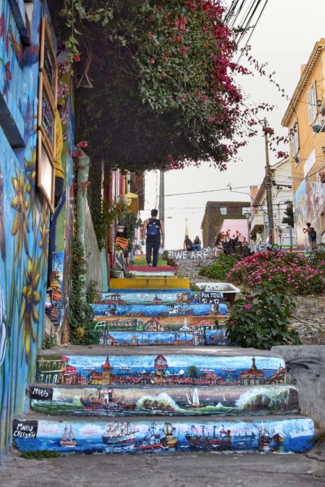 Valparaiso City of steps