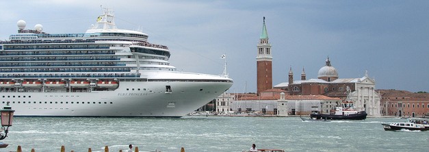 Ruby Princess arrives in Venice