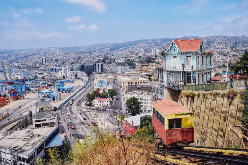 A Day in the UNESCO World Heritage City of Valparaiso, Chile